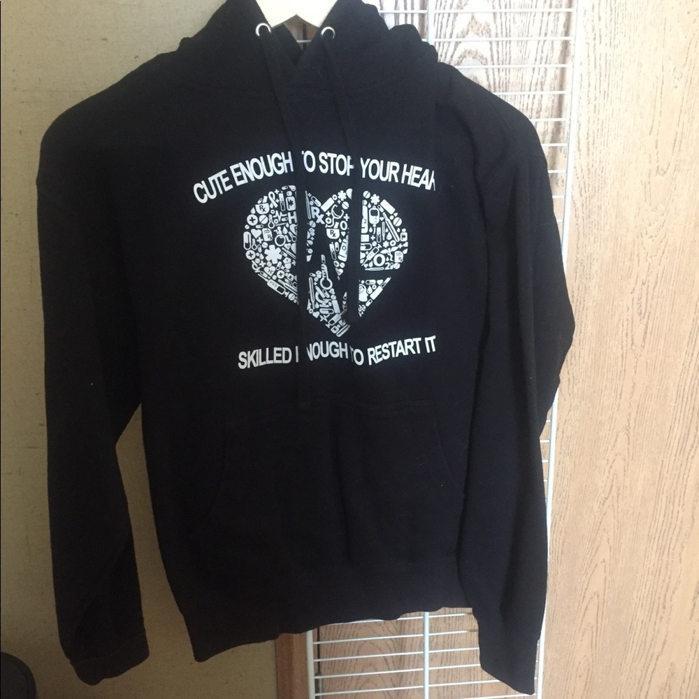 Nurse sweatshirt and shirt